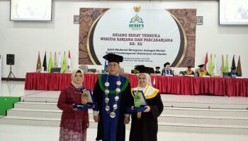 Sosok Sandrine Sekar Ramadina Wisudawati Terbaik IAIN SAS Babel, IPK 3,97