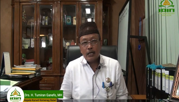 Testimoni Kepala Kanwil Kemenag Babel Terhadap Penerimaan Mahasiswa Baru IAIN SAS Babel Tahun 2022
