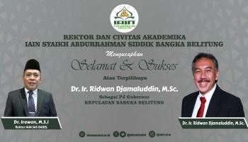 Ucapan Selamat Atas Pelantikan Pj Gubernur Bangka Belitung