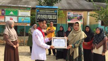 UKK KSR PMI Unit IAIN SAS Babel Mengadakan Kegiatan Pengambilan PDH Angkatan XIII & XIV di Desa Kotawaringin