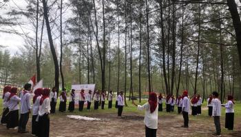 UKK KSR PMI Unit IAIN SAS Babel Sukses Adakan Diklatsar Lapangan Angkatan XV