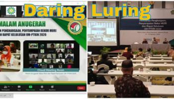 Wakil Rektor I Hadiri Penyerahan Rekor MURI dan Rapat Kelulusan UM-PTKIN 2020 - 2