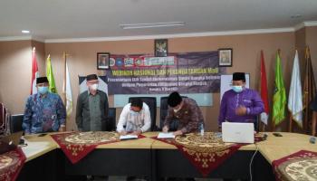 Pascasarjana IAIN SAS Babel  Gelar  Webinar Nasional  dan Penandatangan MoU dengan Pemda Bangka Tengah