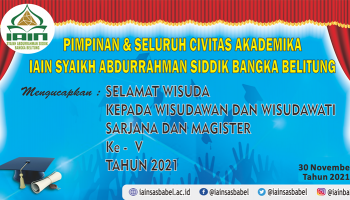 Wisuda IAIN SAS Babel