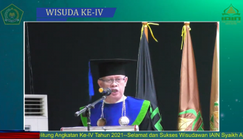 Wisuda IAIN Syaikh Abdurrahman Siddik Bangka Belitung Angkatan Tahun 2021