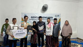 YBM PLN Babel Bersama Mahasiswa IAIN SAS Beri Santunan Ke Ponpes PPNI Baturusa dan Daar El-Ehsan Petaling