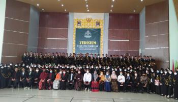 Terapkan Protokol Kesehatan, Fakultas Tarbiyah Yudisium 114 Mahasiswa