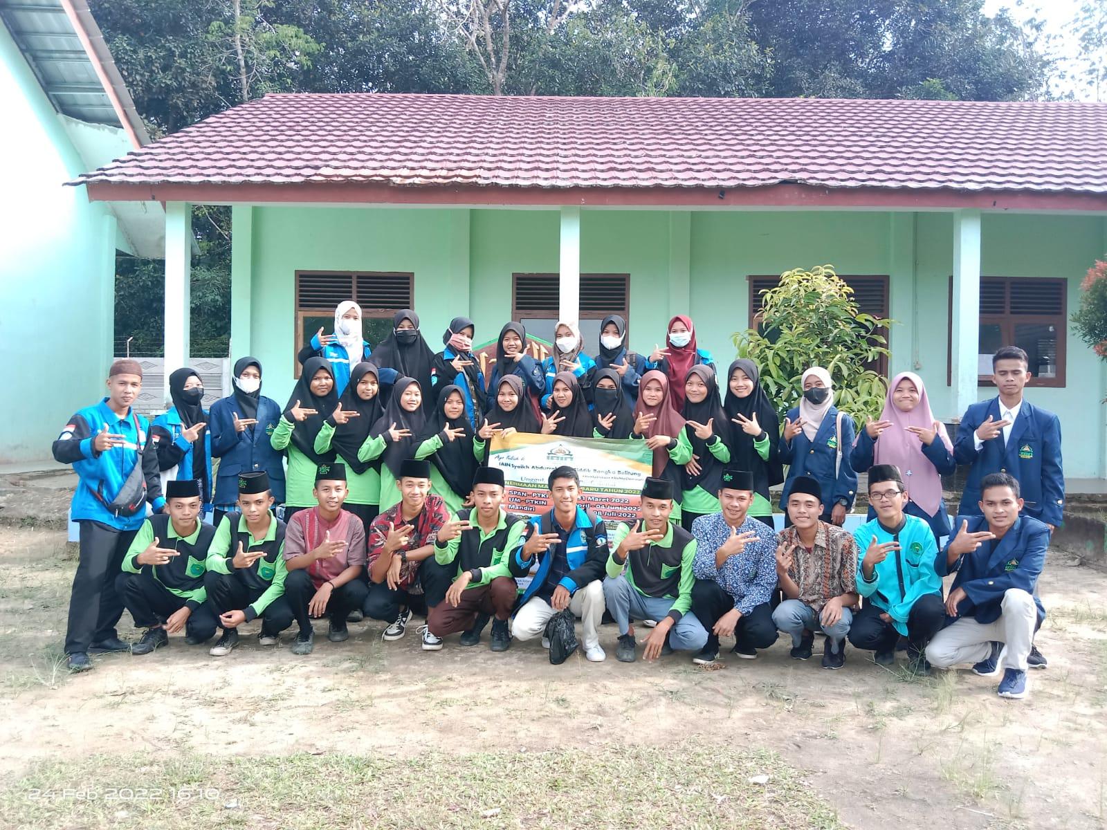 Gandeng Mahasiswa Bidik Misi KIP-K  IAIN SAS Babel Sukseskan Sosialisasi PMB 2022