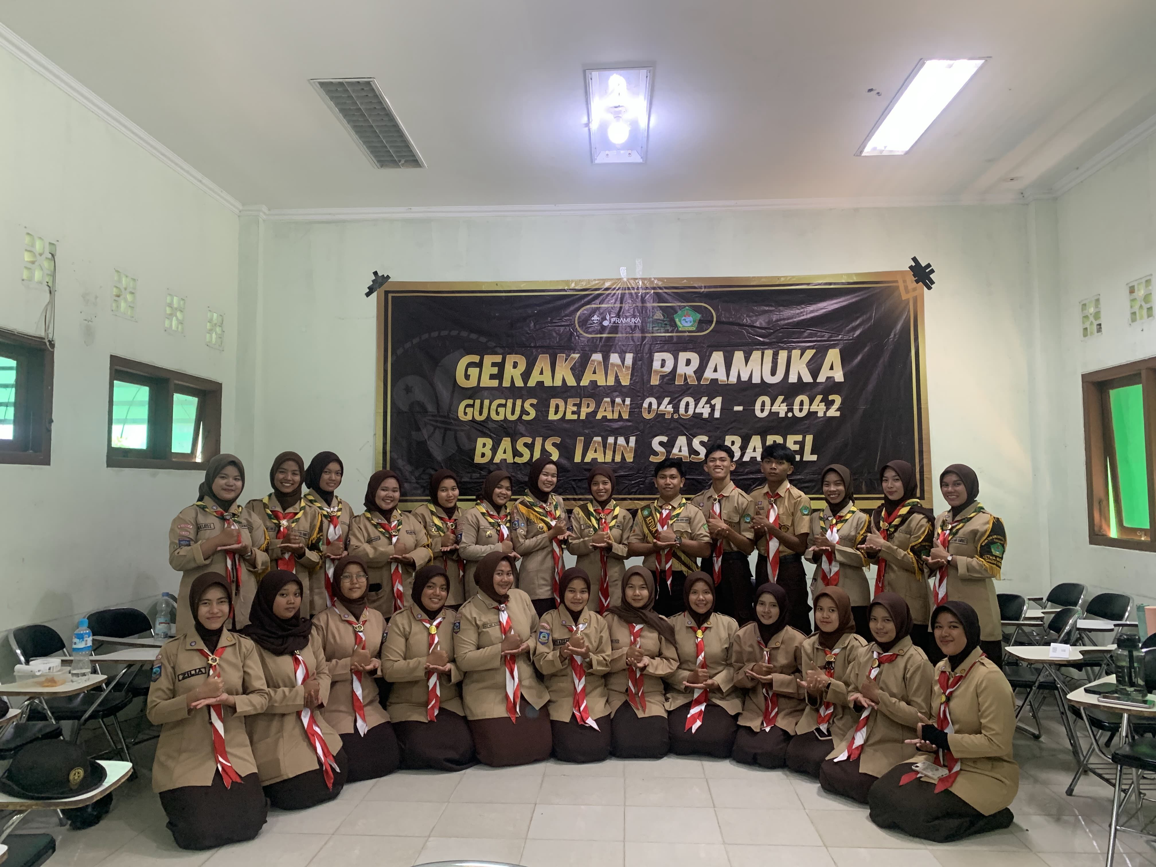 Susun Program Kerja 2025, Racana Pramuka IAIN SAS Bangka Belitung Gelar Rapat Kerja