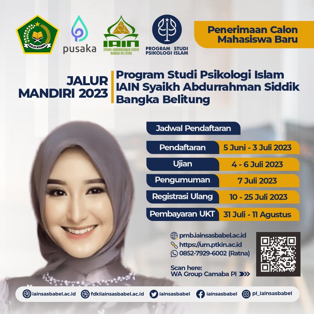 Tertarik Kuliah di Prodi Psikologi Islam IAIN SAS Babel? Ini Profil Lulusannya!