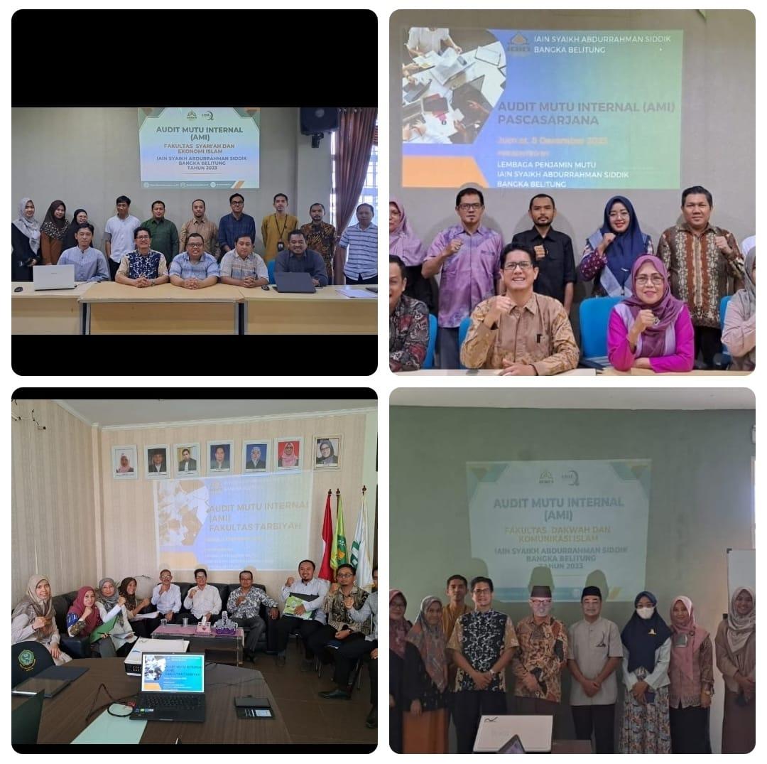 Tim AMI LPM IAIN SAS Bangka Belitung Lakukan Audit Mutu Internal