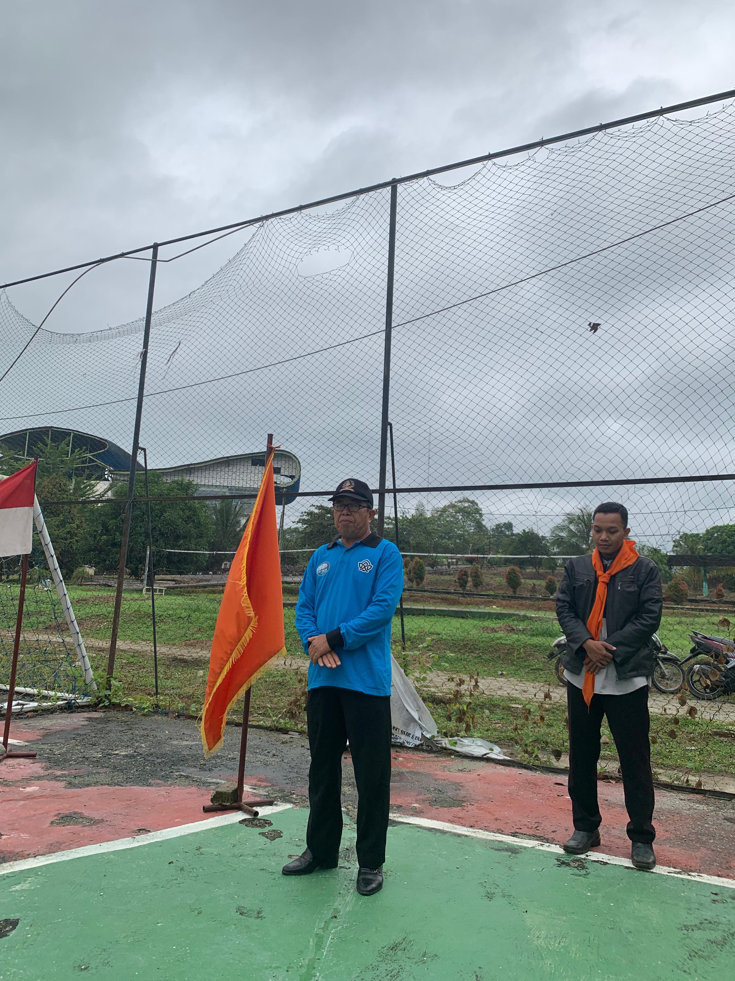 Upacara Pelepasan Peserta Pengembaraan Angkatan XV Kopassas IAIN SAS Babel ke Jambi.
