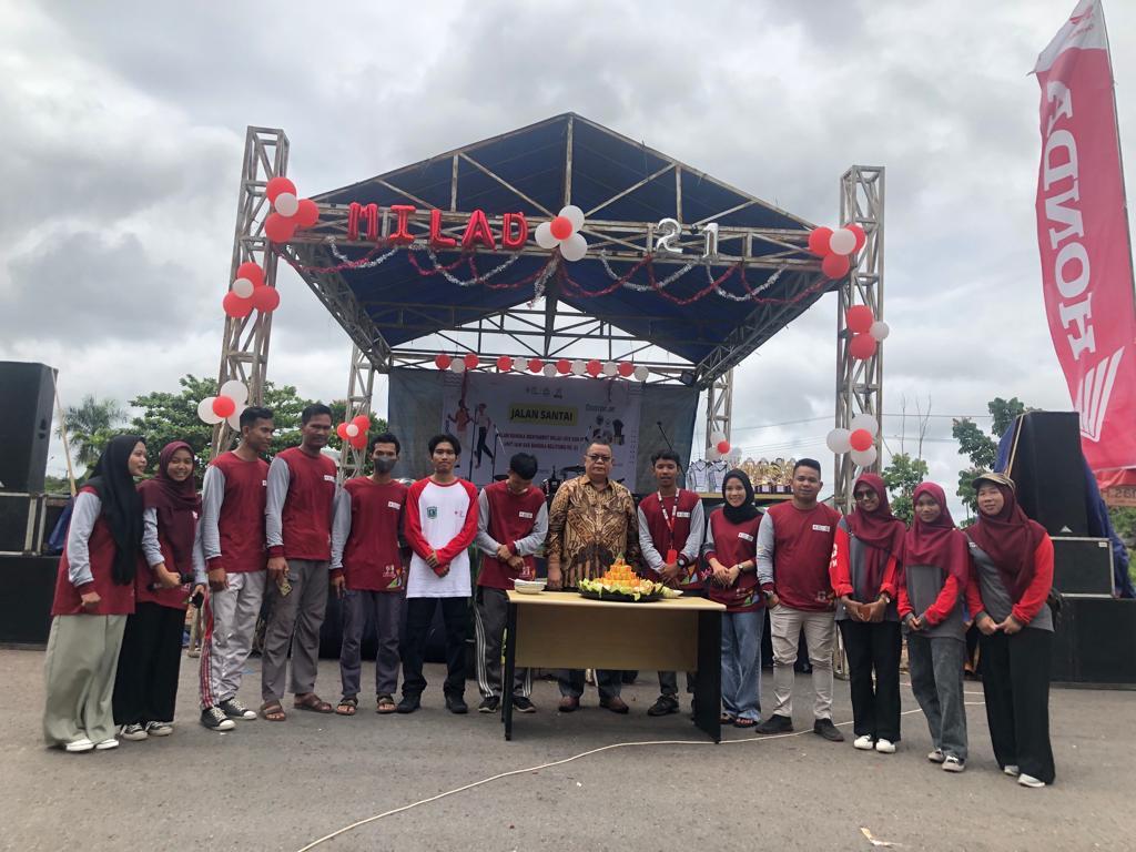 UKK KSR PMI Unit IAIN SAS Bangka Belitung Gelar Acara  Jalan Santai Dalam Rangka Menyambut Milad Ke-21