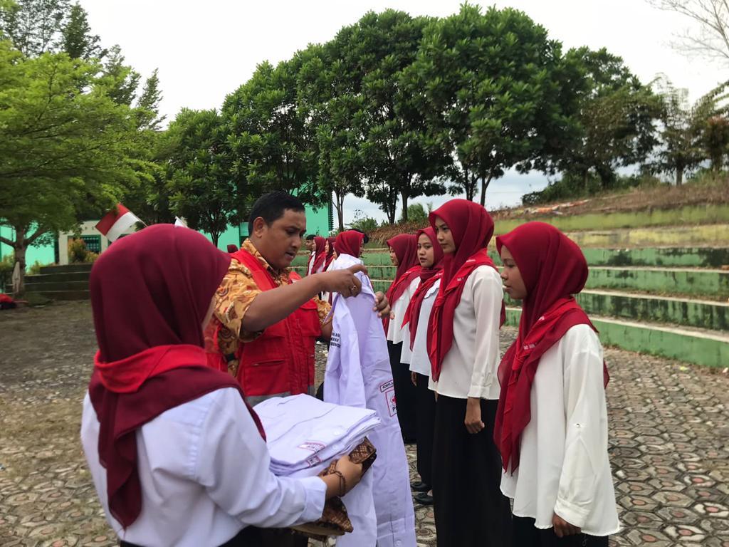 UKK KSR PMI Unit IAIN SAS Bangka Belitung Gelar Kegiatan Pelantikan PDH Angkatan XIII