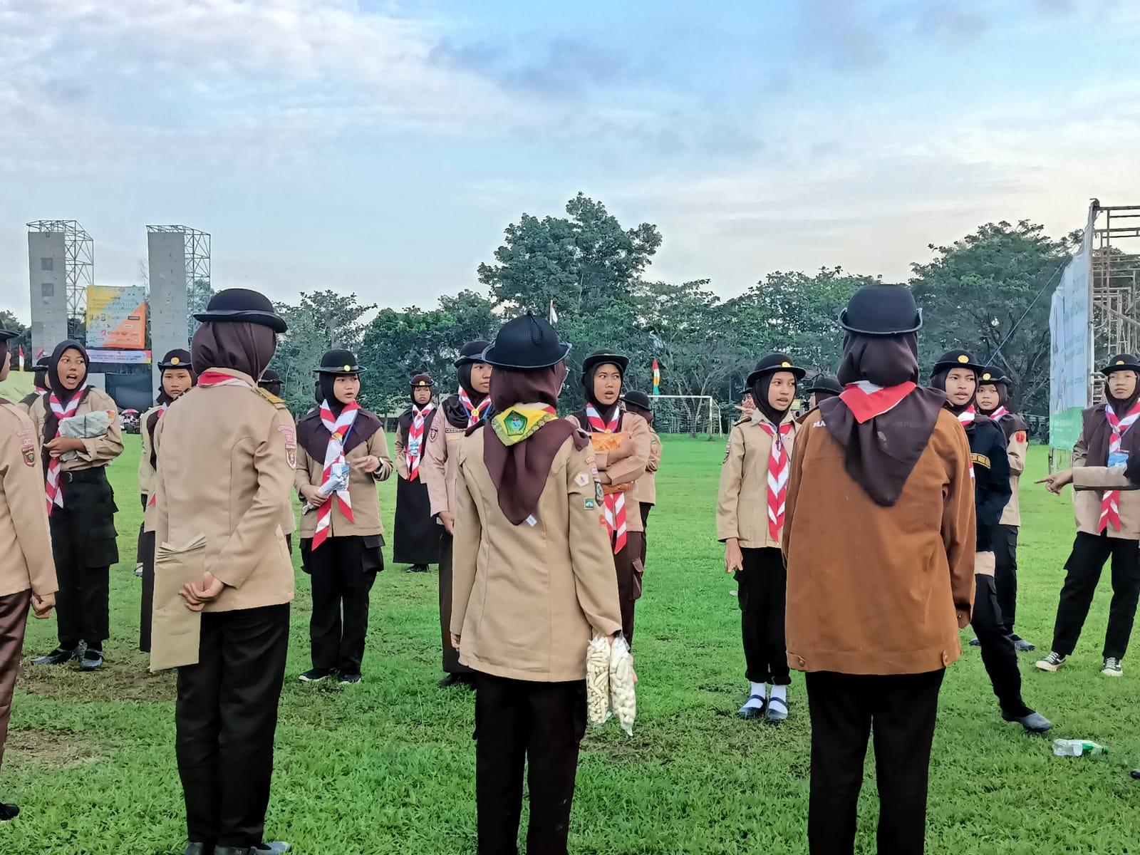 Racana Pramuka IAIN SAS Babel Ikuti Green Campus Scout Competition (GCSC) Tingkat Nasional Tahun 2022 UIN Raden Intan Lampung