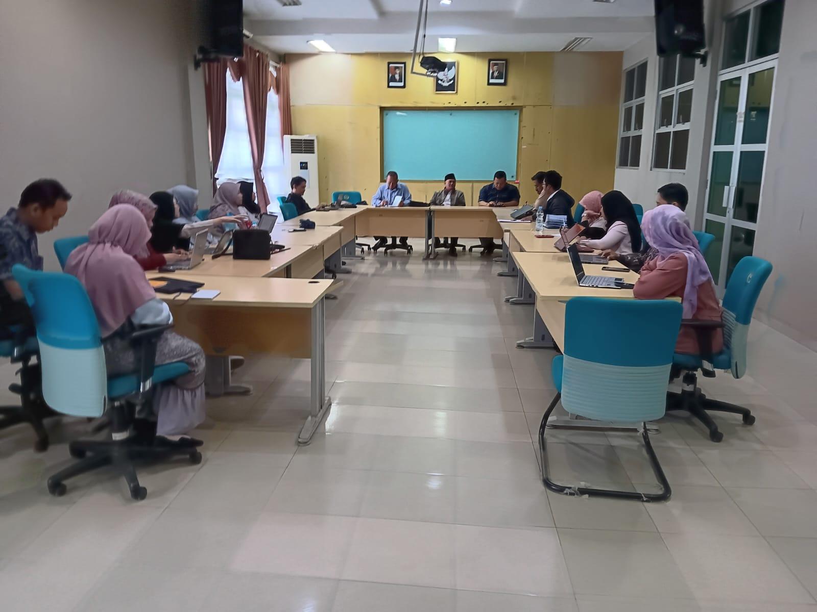 Wakil Rektor II Adakan Sharing Session Ke Fakultas Syariah dan Eknomi Islam