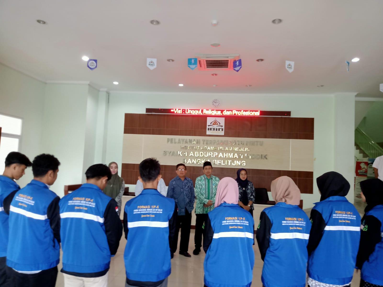 Gandeng Mahasiswa Bidik Misi KIP-K IAIN SAS Babel Siap Sukseskan Sosialisasi PMB 2024